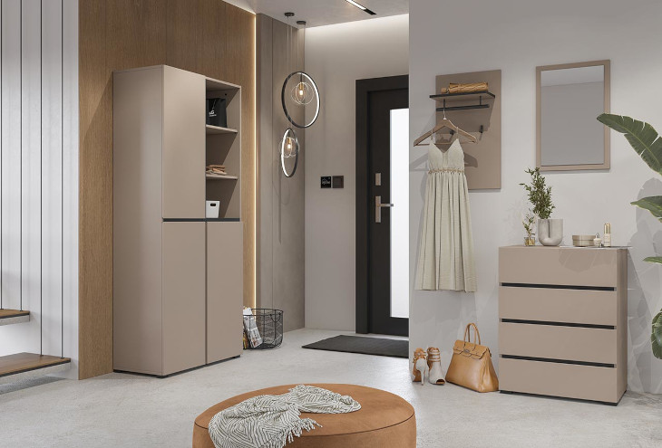 Šatní skříň Crosi 1 Congo Black