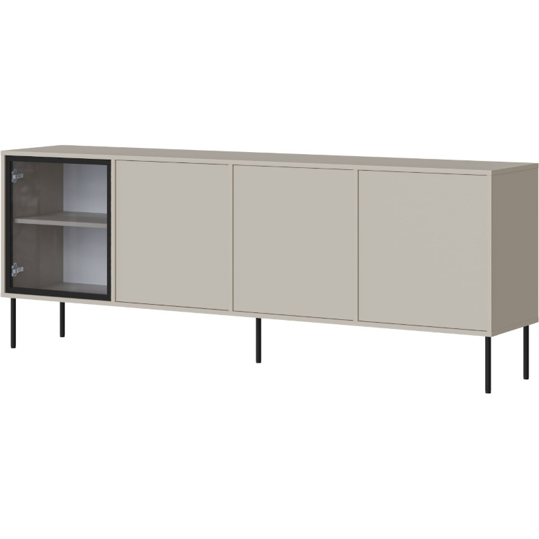 Komoda Andrea 200 se zásuvkami 4D kašmír