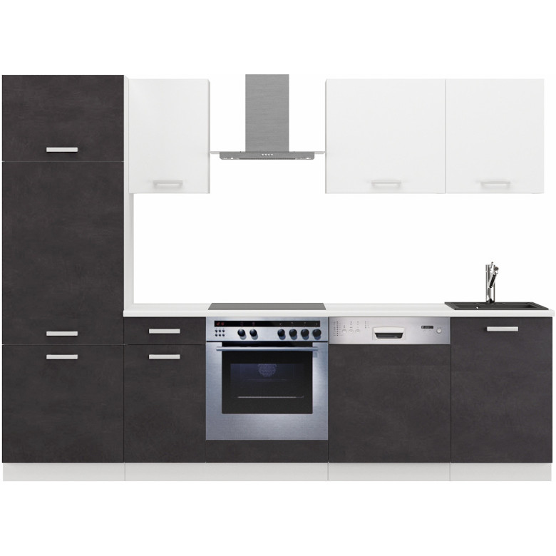 kuchyň 270 tonic bílá matera