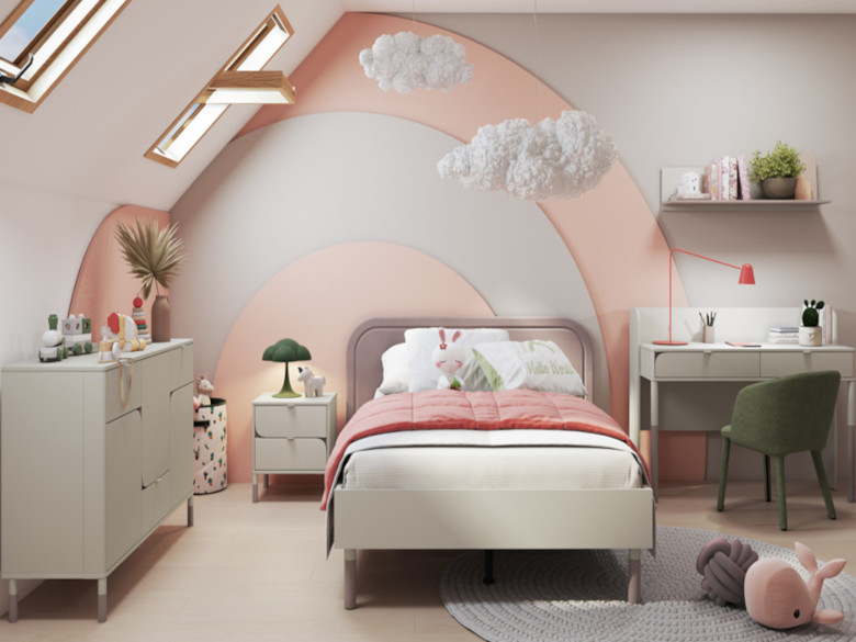 nábytek Harmony 1 Youth kašmírový dub lanýž