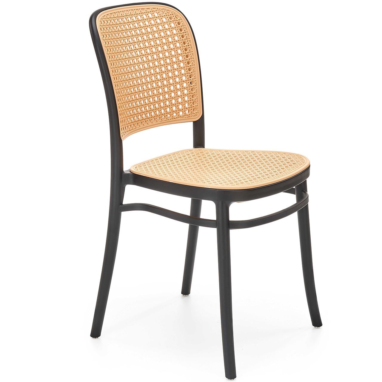 Židle K483 přírodní / černý