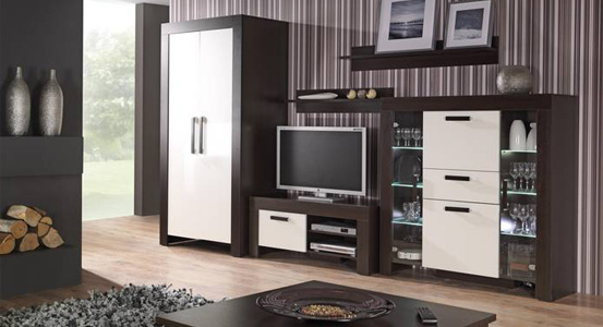 Eklektický obývací pokoj; jaký nábytek si vybrat