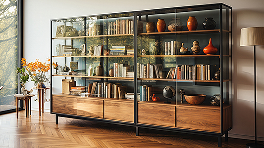 Elegantní pokojová vitrína – kde ji lze použít?