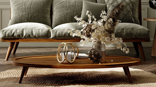 Konferenční stolek do moderního interiéru