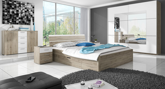 Mala ložnice bez okna inspirace