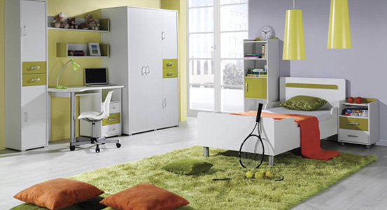 Zařízení pokoje pro teenagera