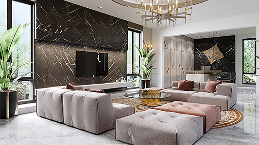 Obývací pokoj jako ze žurnálu - stylový nábytek, který změní interiér