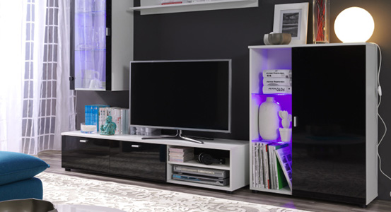 Černá a bílá v interiéru; nadčasové duo