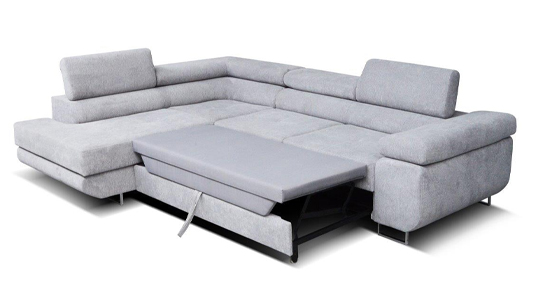 Typy systémů na spaní na rohových sedačkách a pohovkách