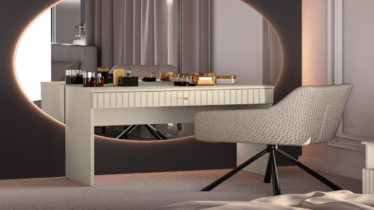 Způsob na toaletku – několik elegantních aranžmá